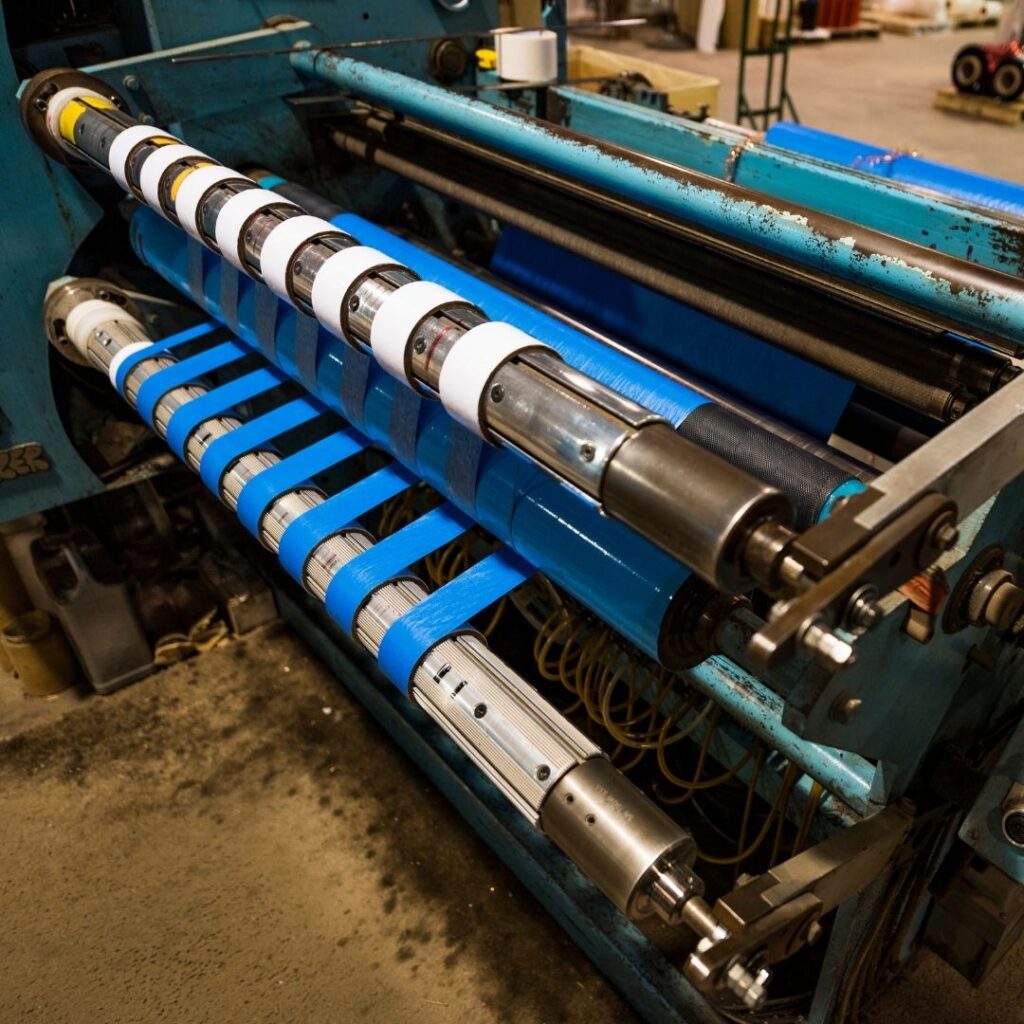 a machine with rollers